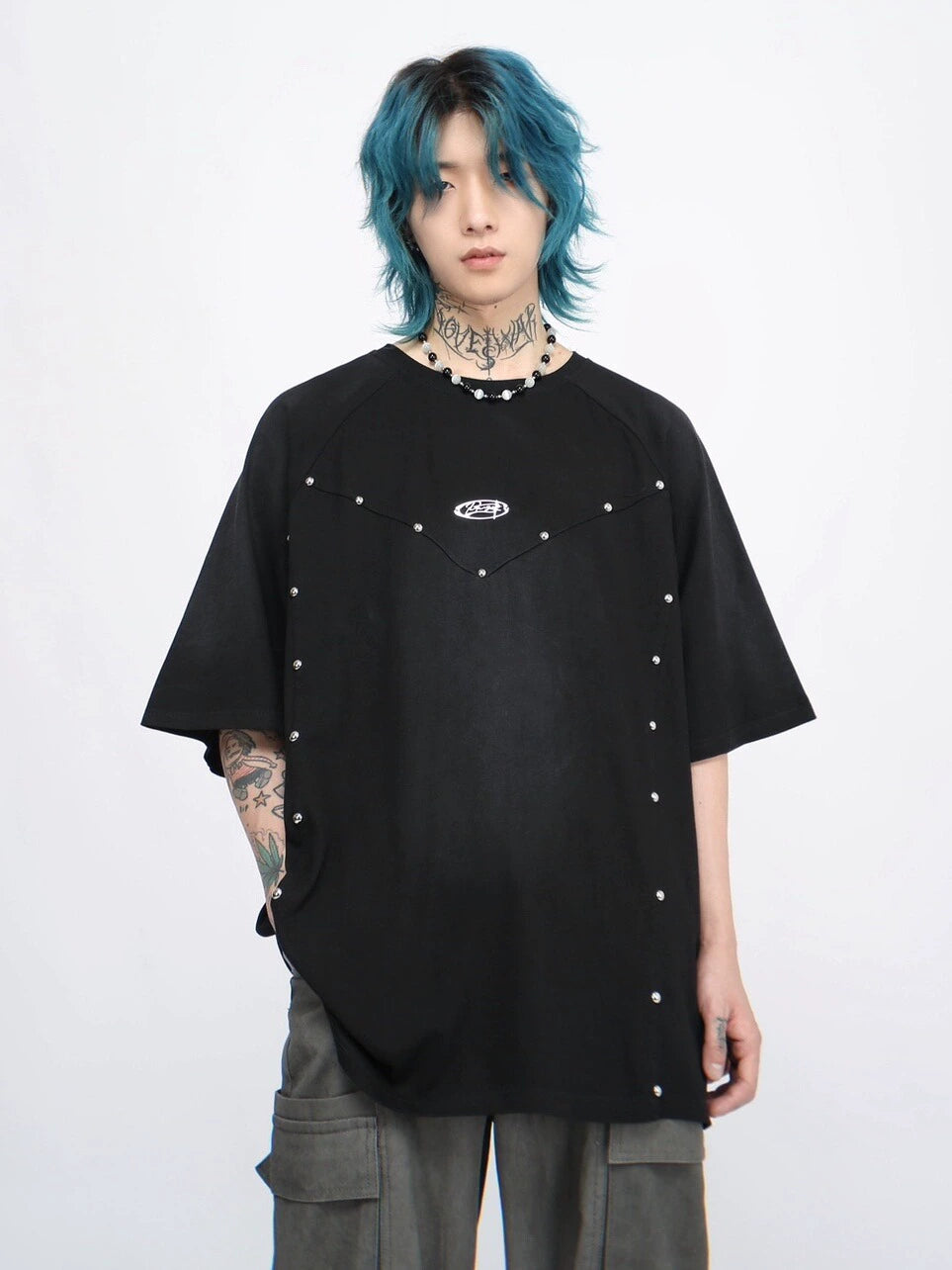TK8 NO.1199 DECONSTRUCTED LOOSE T-SHIRT – TEKK8
